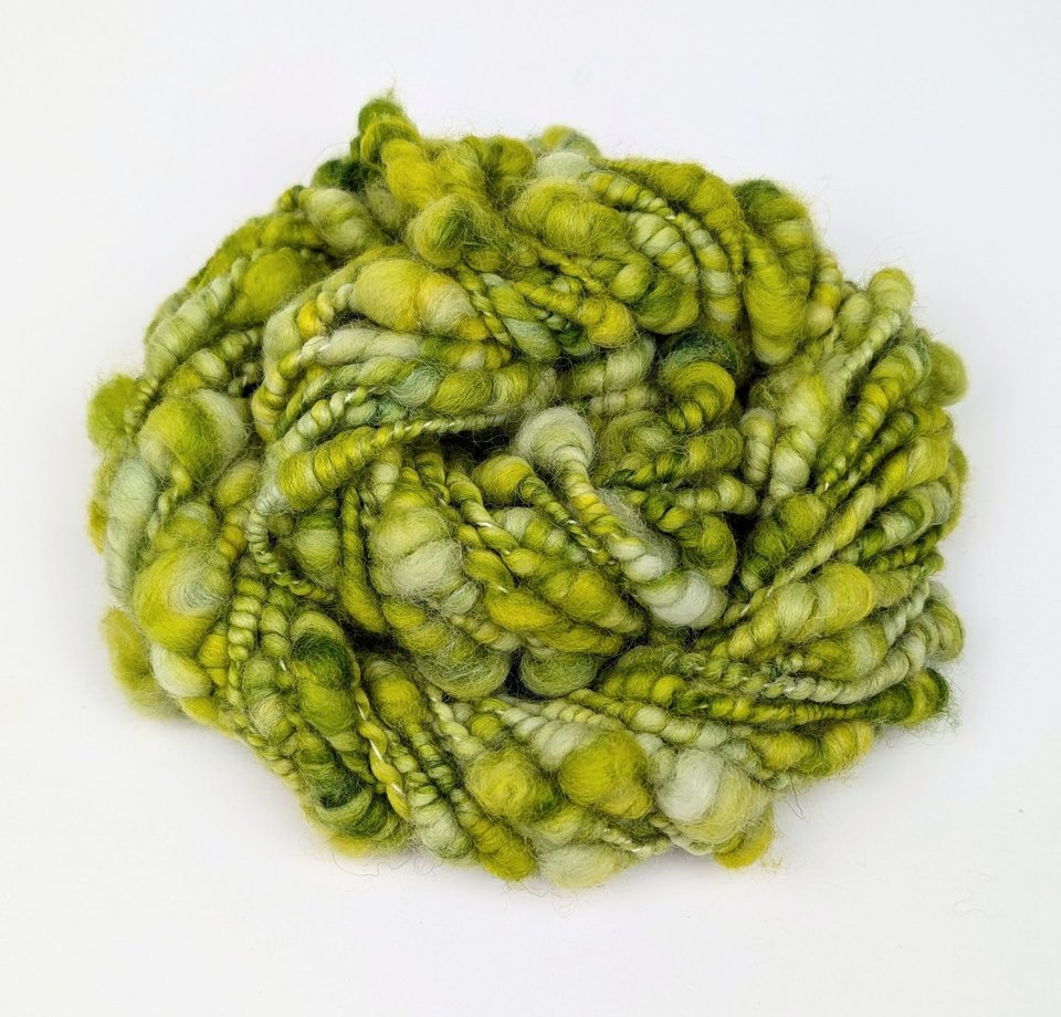 Handspun Art Yarn | Mixed Wool | Beehive Yarn