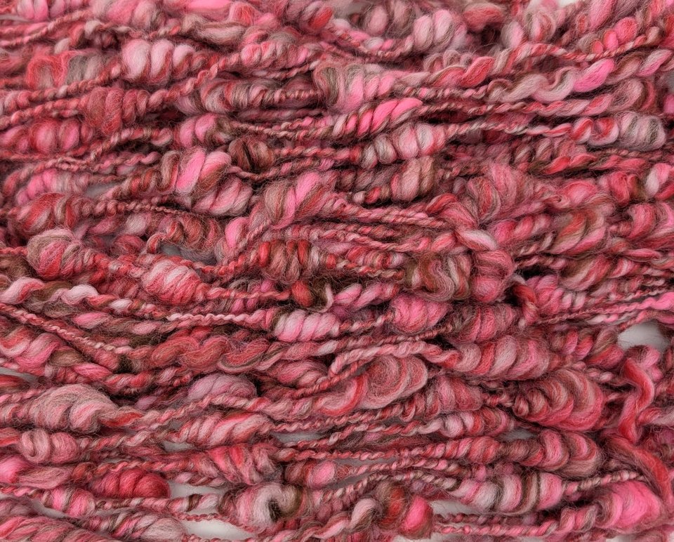 Handspun Art Yarn | Mixed Wool | Beehive Yarn
