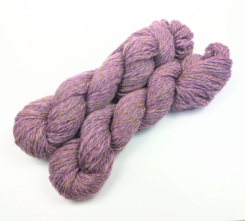 Handspun Yarn | Mixed Luxury Fibers | 2-Ply Yarn