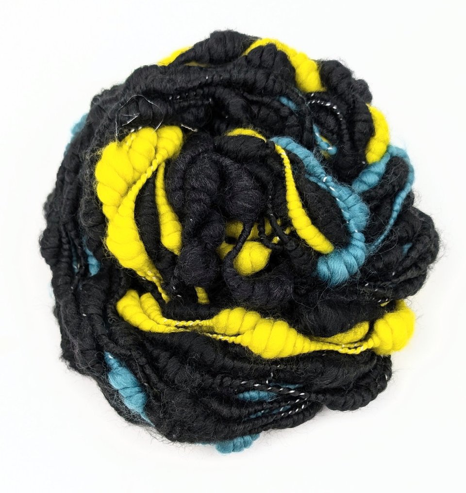 Handspun Art Yarn | Mixed Wool | Beehive Yarn