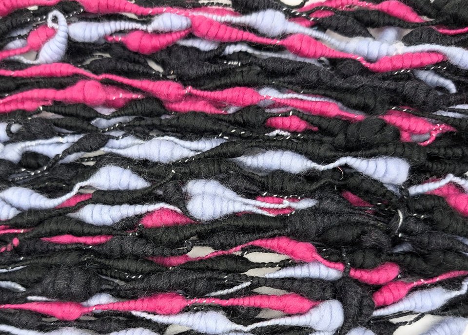 Handspun Art Yarn | Mixed Wool | Beehive Yarn
