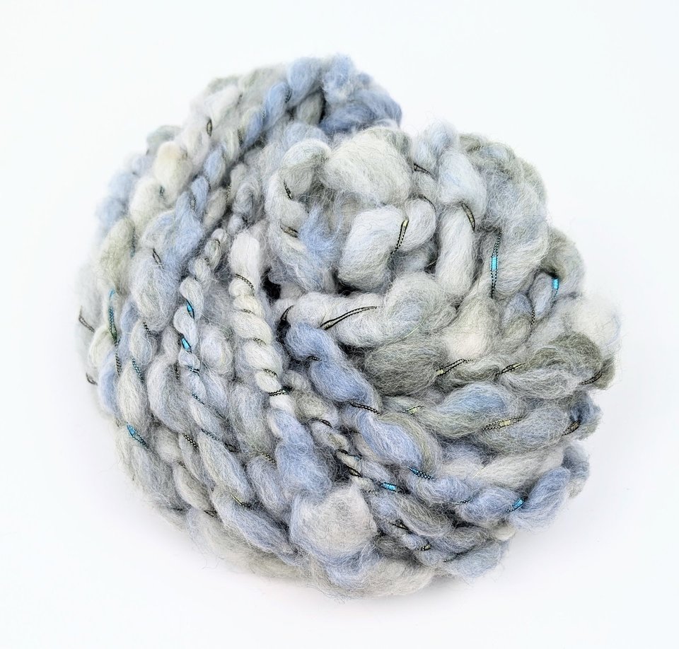 Handspun Art Yarn | Beehive Yarn | Coil Yarn