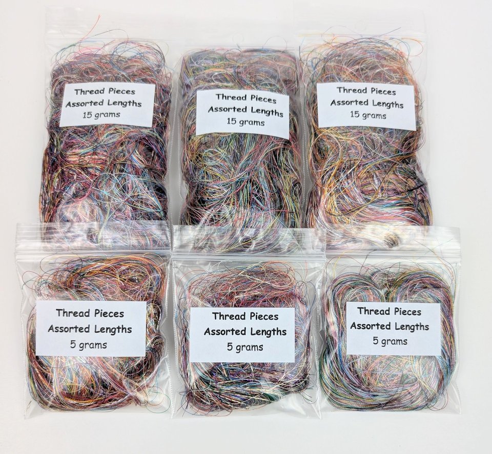 Mixed Thread Pieces 