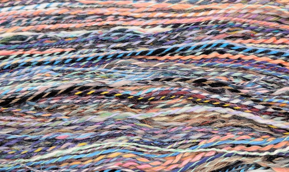 Handspun Yarn | Mixed Luxury Wools | Bits and Bobs