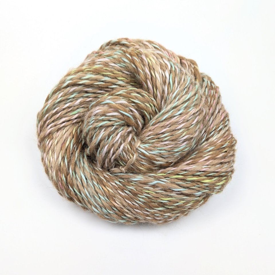 Handspun Yarn | Banana / Alpaca | 2-Ply Yarn