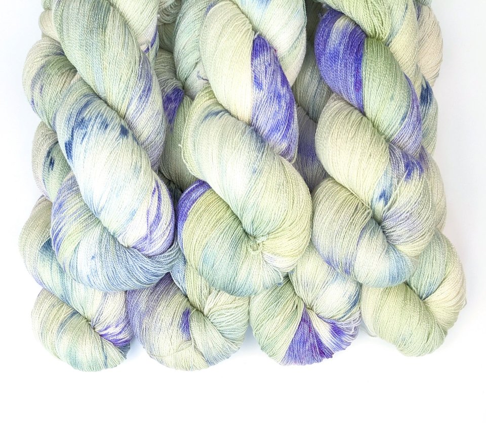 Hand Dyed / Painted Yarn | Lace Weight | Merino / Silk | Escape
