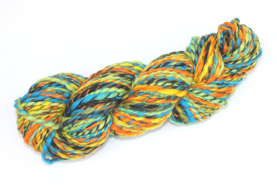 Merino Roving / Combed Top - Spinning Fiber - Custom Blended - Kapow!