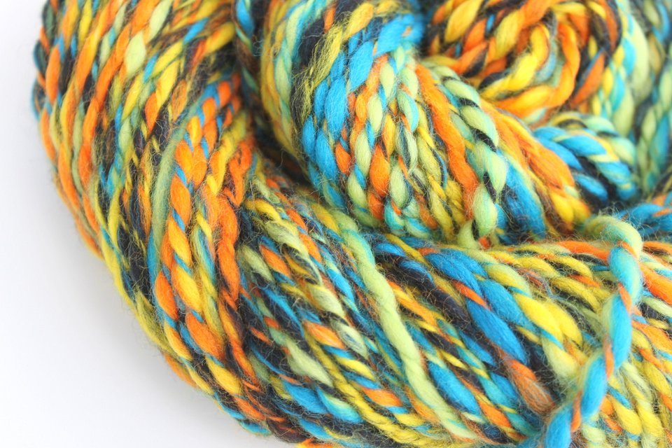 Merino Roving / Combed Top - Spinning Fiber - Custom Blended - Kapow!