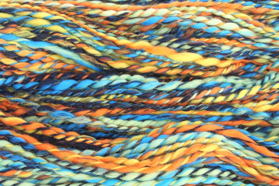 Merino Roving / Combed Top - Spinning Fiber - Custom Blended - Kapow!