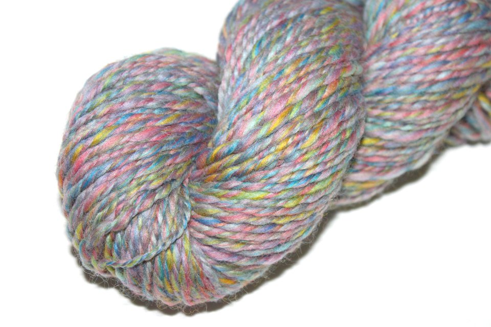 Blended Roving, Combed Top - Corriedale - Pinata