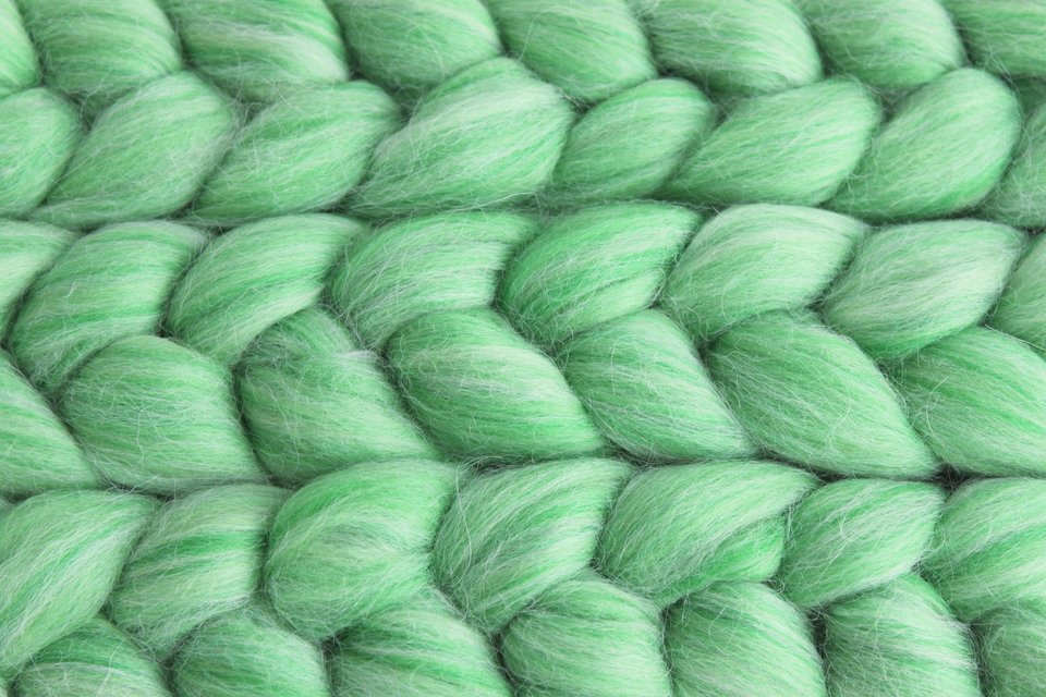 Alpaca / Merino Roving - Combed Top - Commercially Blended - Spinning Fiber - Persephone