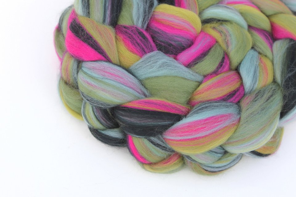 Merino Roving - Combed Top - Spinning Fiber - Custom Blended -  Medusa's Lair