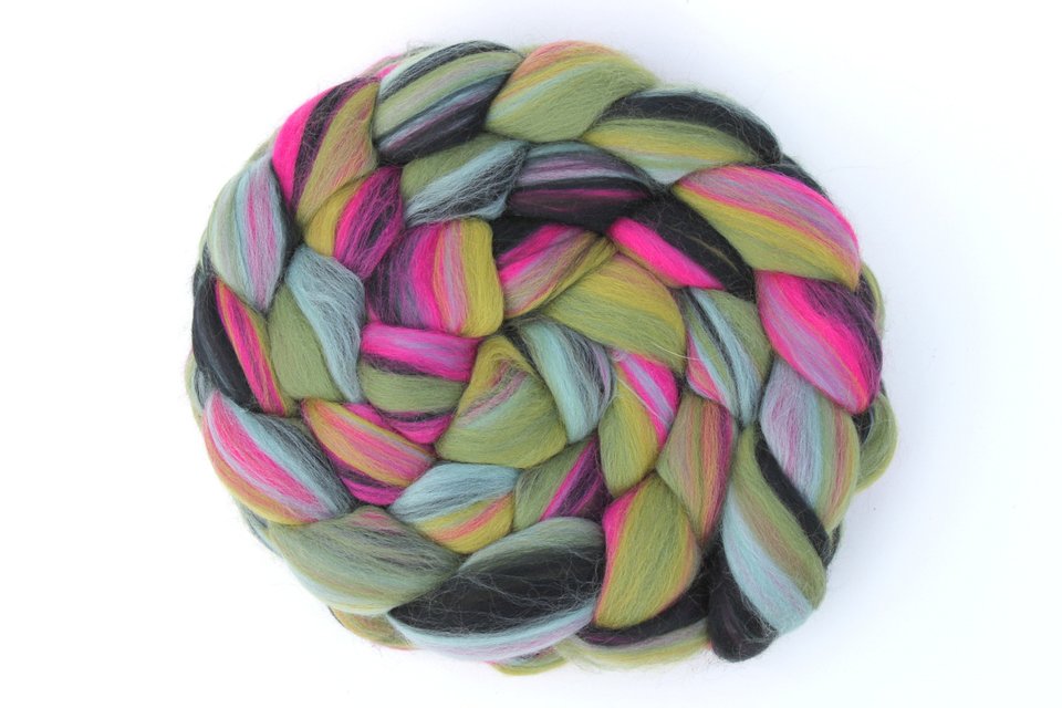 Merino Roving - Combed Top - Spinning Fiber - Custom Blended -  Medusa's Lair