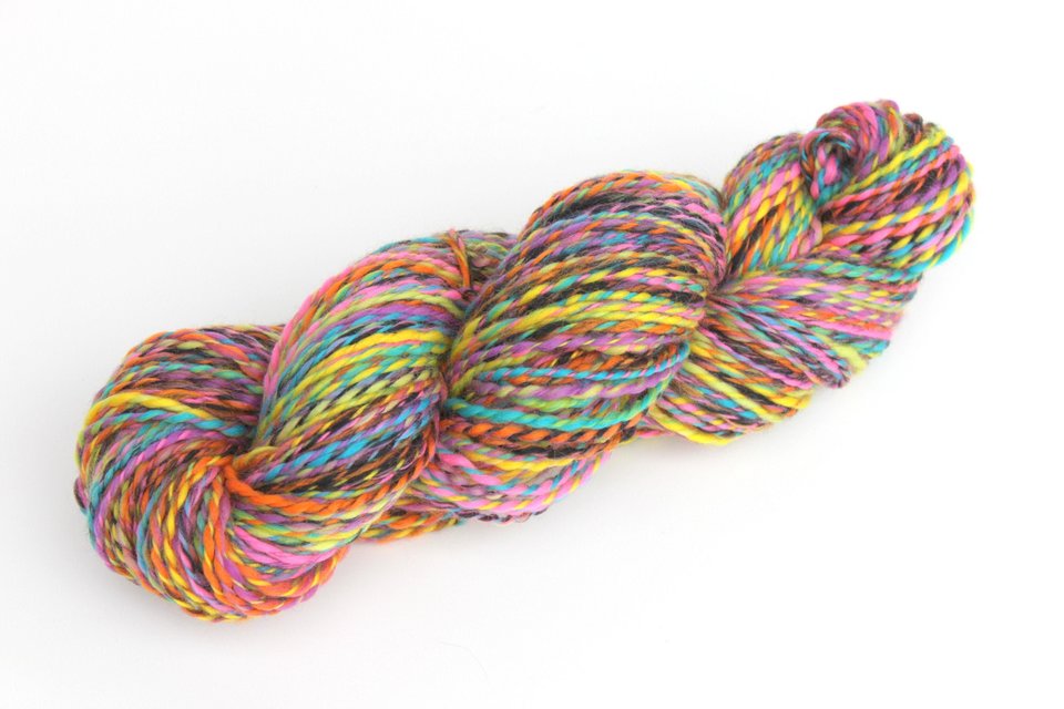 Merino Roving - Combed Top - Spinning Fiber - Custom Blended -  Rock Out