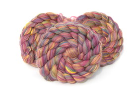 Blended Roving / Combed Top | Merino / Bamboo | Magic Carpet Ride