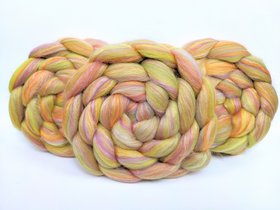 Merino Roving / Combed Top - Spinning Fiber - Custom Blended - Gelato