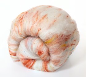 Spinning Fiber Batt - Merino / Polwarth / BFL / Sari Silk